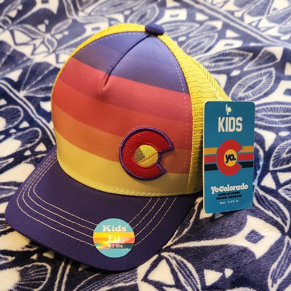YoColorado Candy Fader Hat - NWT